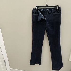 The Limited flare dark wash jeans